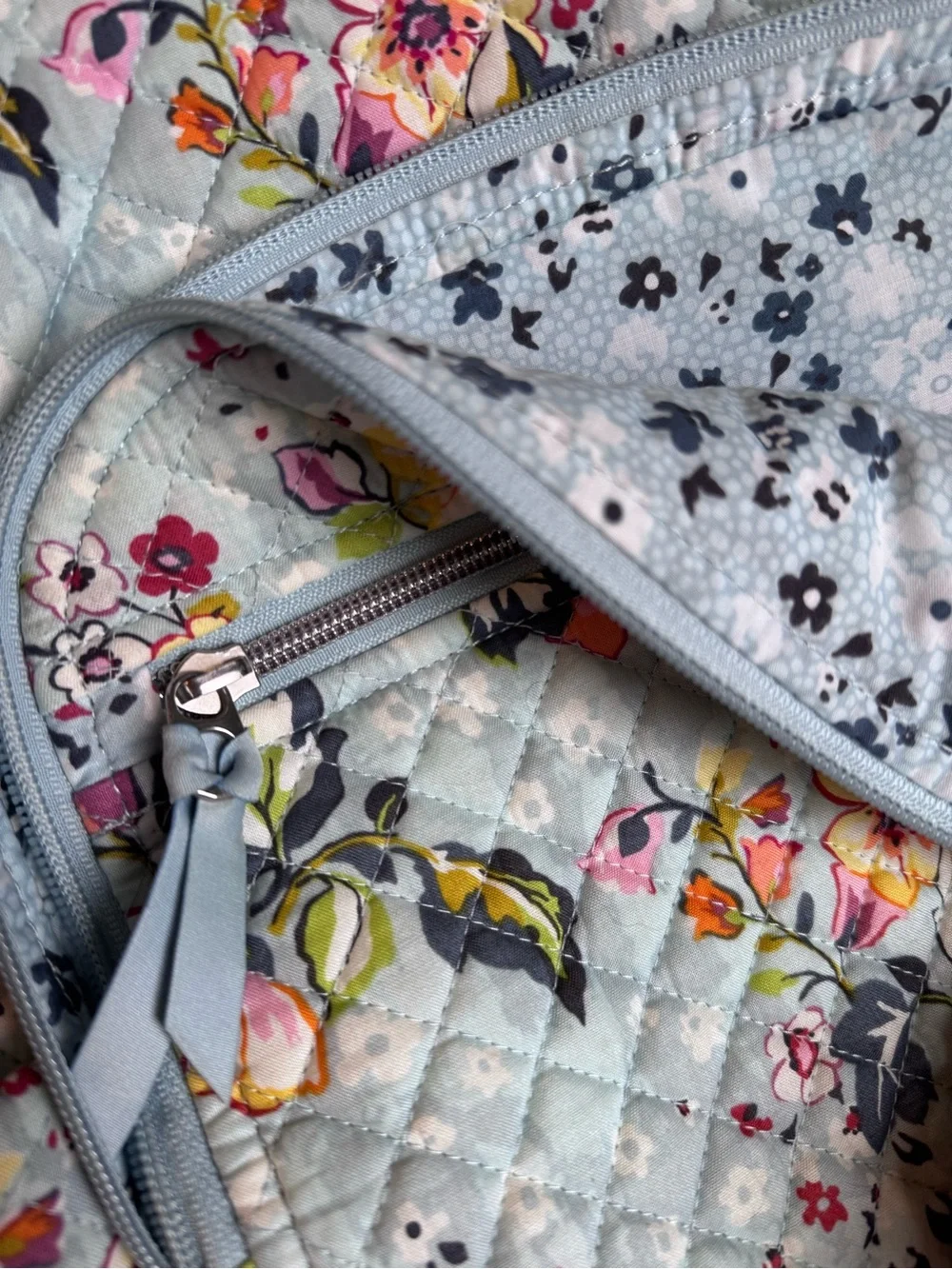 Vera Bradley Floating Garden XL Campus Backpack